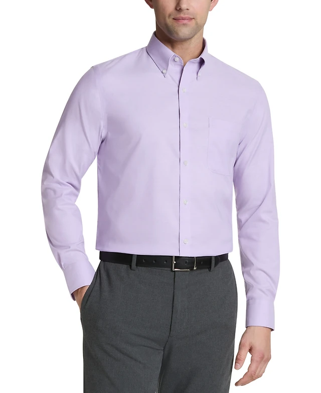 tommy hilfiger flex classic fit dress shirt Tommy Hilfiger Men's Dress Shirt Regular Fit Stretch Twill