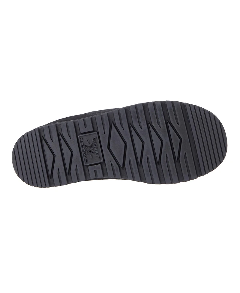 Isotoner Men's Microsuede Rory Clog Slippers