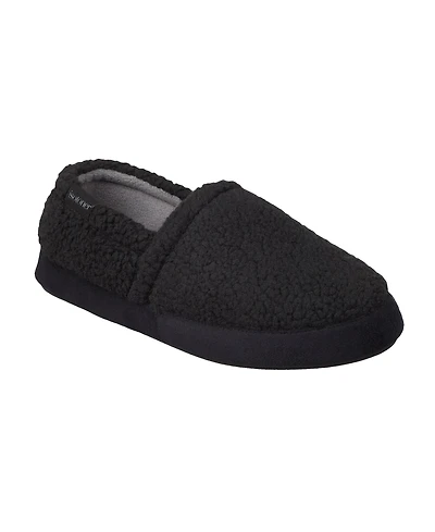 Isotoner Men's Berber Closed Back Slippers