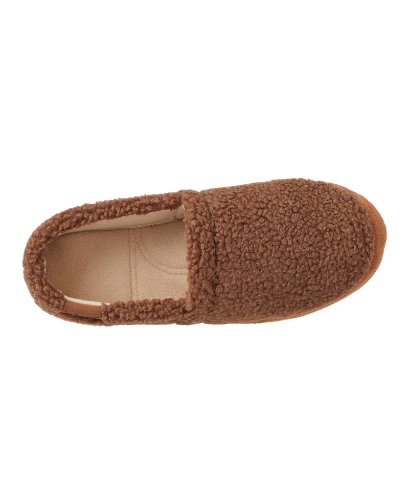 Isotoner Men's Berber Closed Back Slippers