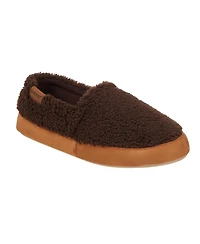 Isotoner Men's Berber Closed Back Slippers