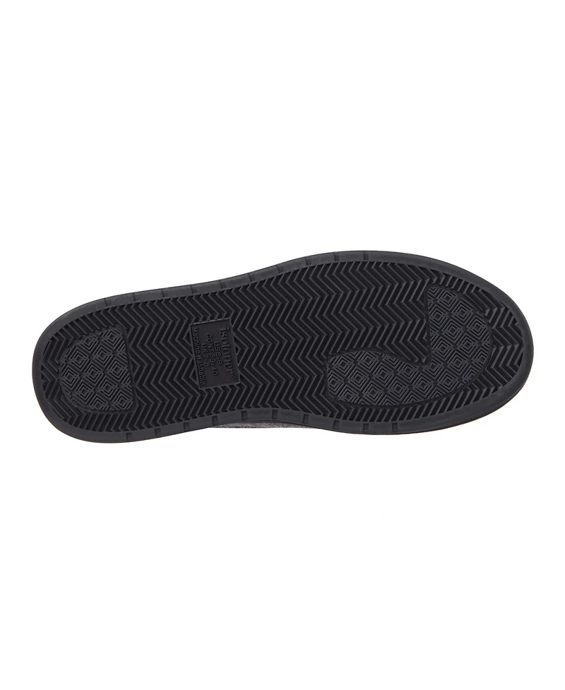 Isotoner Men's Heathered Knit Brady Clog Slippers