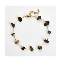 Sohi Women's Stone Chain Anklet