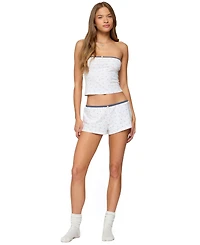 Edikted Women's Stefi Floral Contrast Shorts
