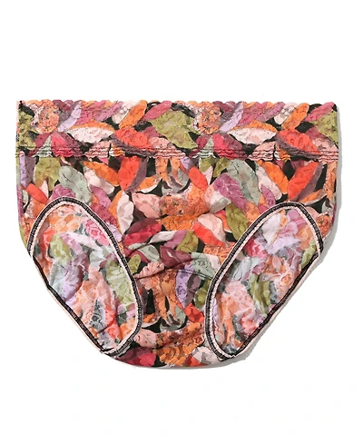 Hanky Panky Women's Printed Signature Lace French Brief Panty