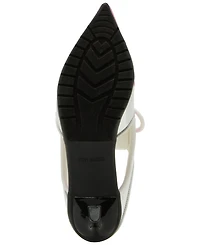 Steve Madden Women's Shevron Kitten-Heel Sport Dress Mules