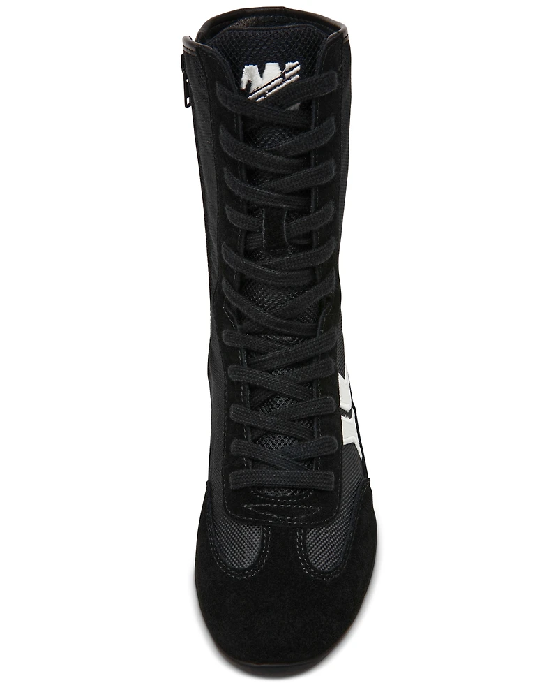 Steve Madden Paxtin Lace-Up Mid-Shaft Sneaker Boots