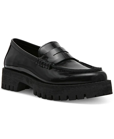 Steve Madden Women's Langsten Lug-Sole Tailored Loafers