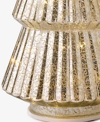 Holiday Lane Opulence Light-Up Gold Glass Tree, Macy's Exclusive