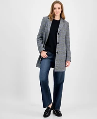 Maralyn & Me Juniors' Single-Breasted Walker Coat