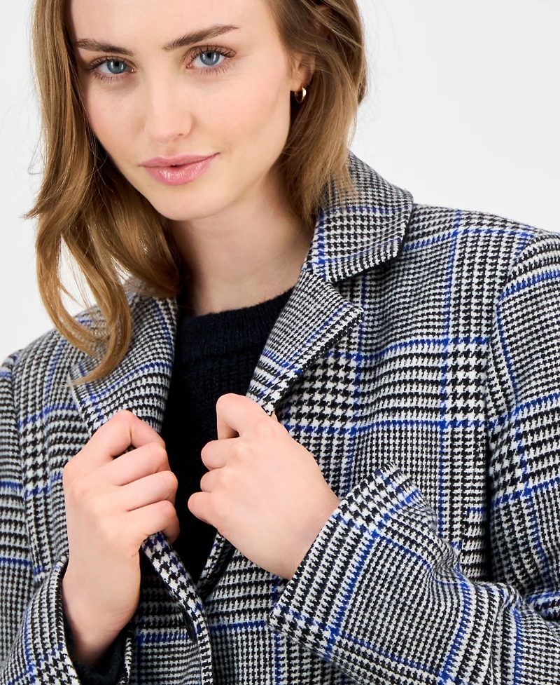 Maralyn & Me Juniors' Single-Breasted Walker Coat