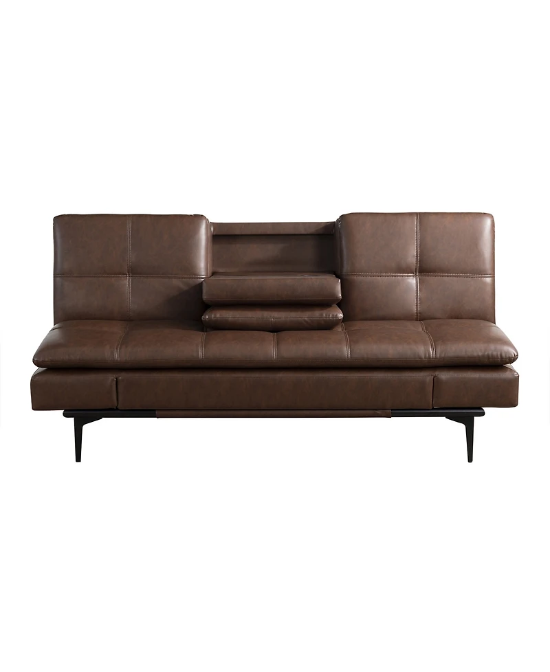 Serta 78.7" Polyester Laredo Convertible Sofa