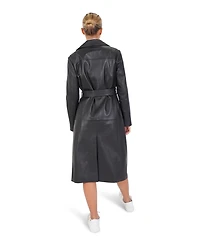 Belle & Bloom Women's Unstoppable Leather Trench