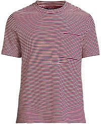 Lands' End Men's Short Sleeve Cotton Linen Tee