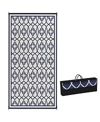 Outsunny Outdoor Rug, 9' x 18' Floor Mat