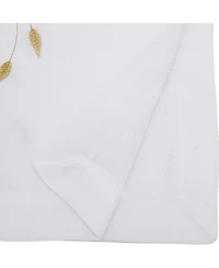 Saro Lifestyle Exquisite Embroidered Pomegranate Runner, 16" x 72"