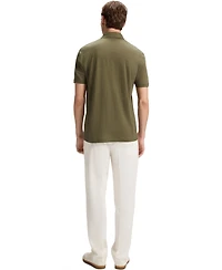 Hugo Boss Beckham x Men's Linen Regular-Fit Polo Shirt