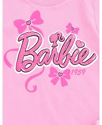 Barbie Toddler Girls Peplum T-Shirt and Shorts Outfit Set