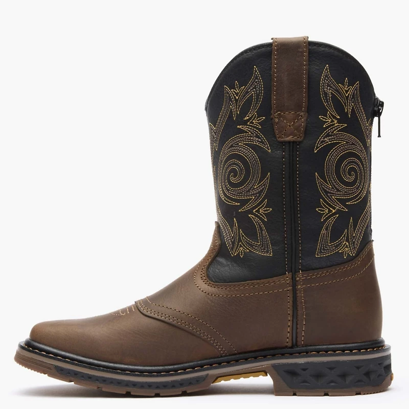 Georgia Boot Kids Carbo-Tec Lt Pull-On Saddle