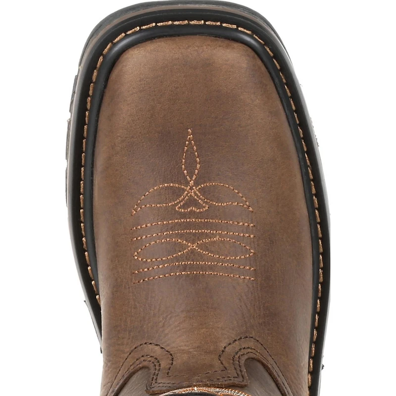Georgia Boot Kids Carbo-Tec Lt Brown Pull on