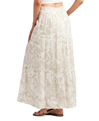 Bcx Juniors' Printed Maxi Skirt