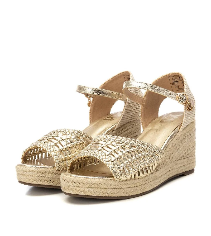 Women's Raffia Wedge Sandals By Xti