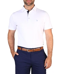 Tailorbyrd Big & Tall Solid Modal Polo w/Contrast Trim