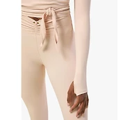 WeWoreWhat Women's Long Sleeve Wrap Top