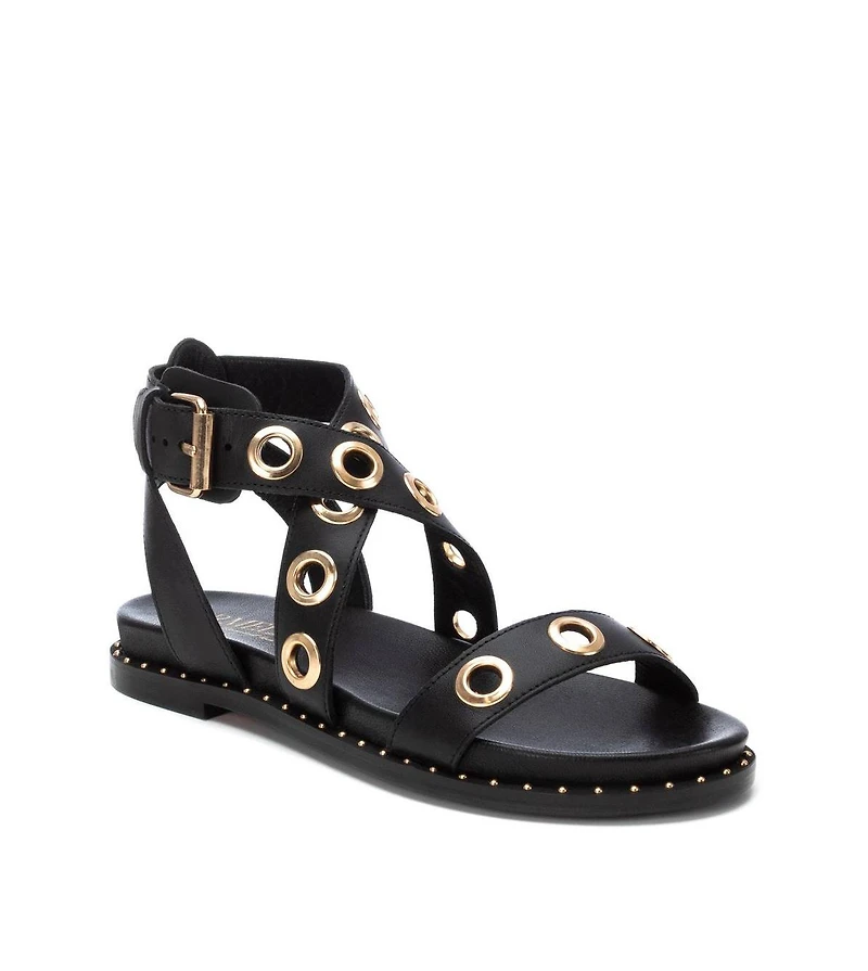 Carmela Leather Women's Fashion Sandals By Xti