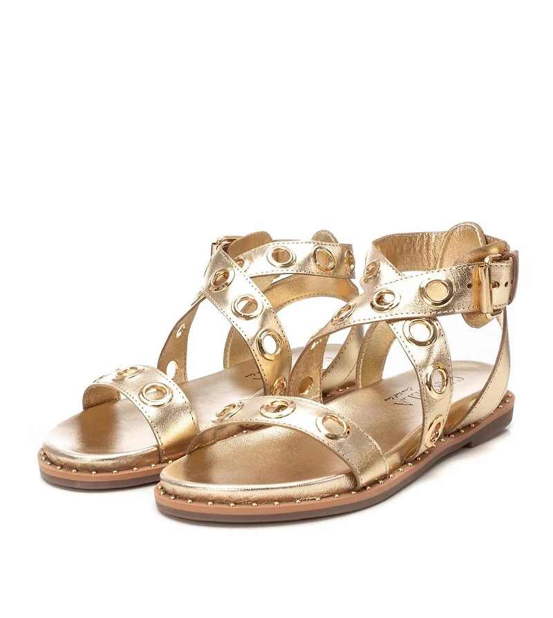 Carmela Leather Women's Fashion Sandals By Xti