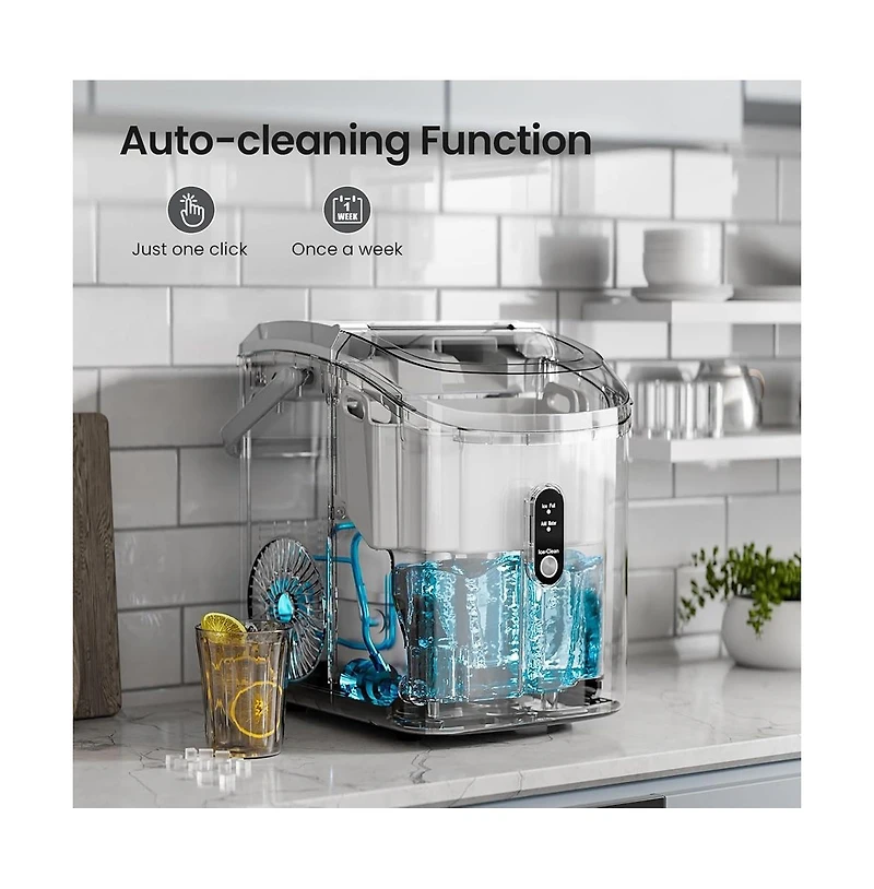 Cowsar Nugget Ice Maker Countertop with Soft Chewable, Home / Kitchen & Dining