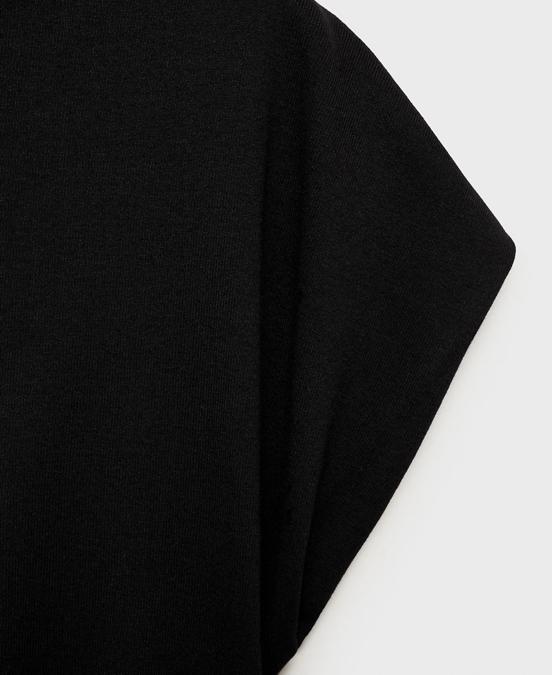 Mango Women's Draped Midi Dress