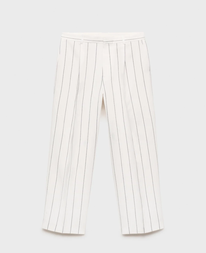 Mango Women's Striped Suit Pants