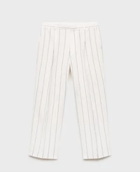 Mango Women's Striped Suit Pants
