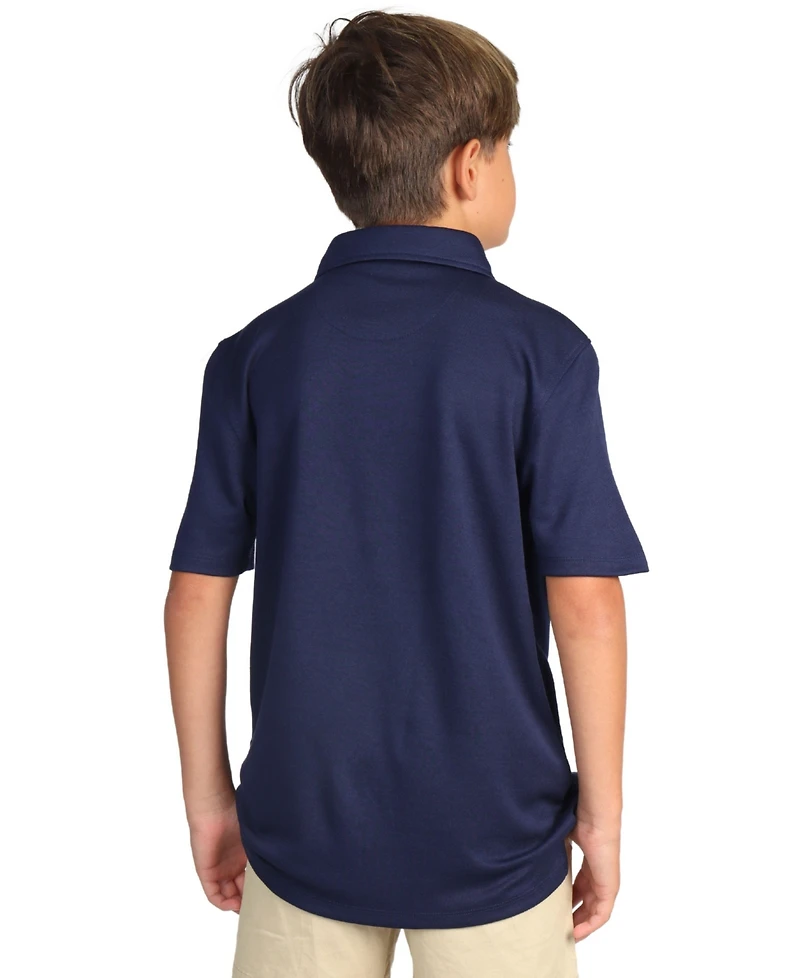 TailorByrd Boys Solid Modal Polo