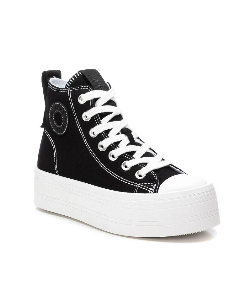 Women's High Top Canvas Sneakers Refresh By Xti