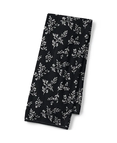 Lands' End Cotton Jacquard Bath Towel