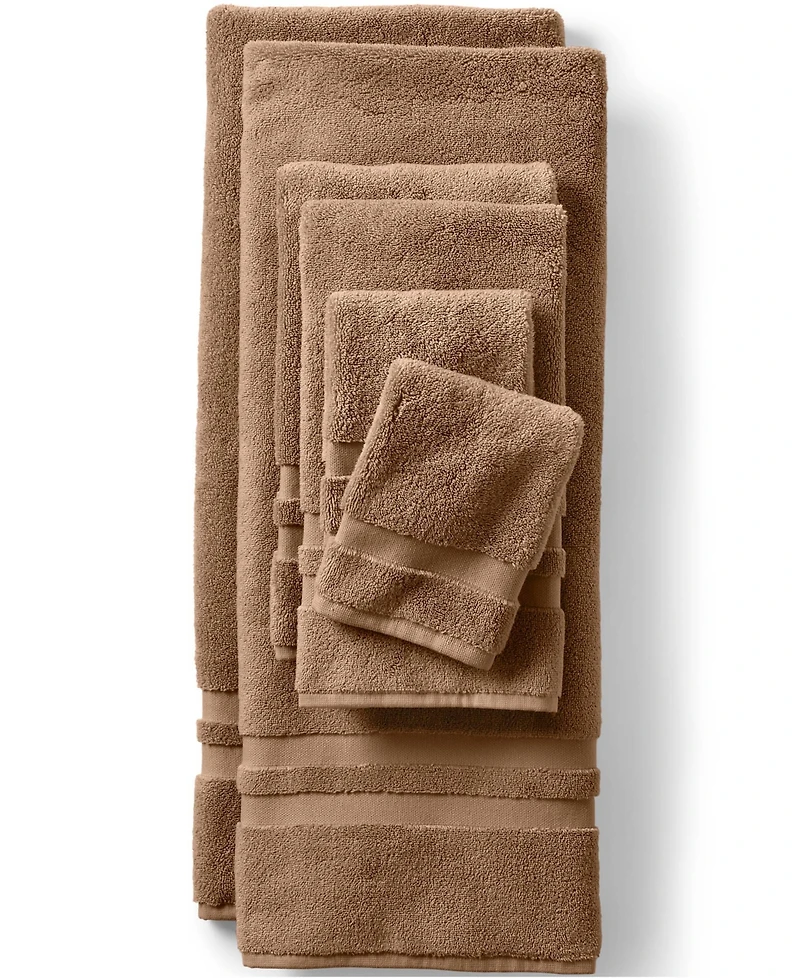 Lands' End Essential Cotton 6-Piece Bath Towel Set