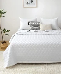 St. James Home Mini Honeycomb Down Alternative Blanket Set