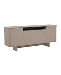 Manhattan Comfort Ella 70.9" Modern 9-Shelf Sideboard