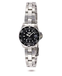 Invicta Women's 8939 Pro Diver Quartz 3 Hand Black Dial Watch