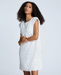 Kenneth Cole Women's Sleeveless Paillette Shift Dress