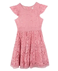 Rare Editions Big Girls Lace Party Dress