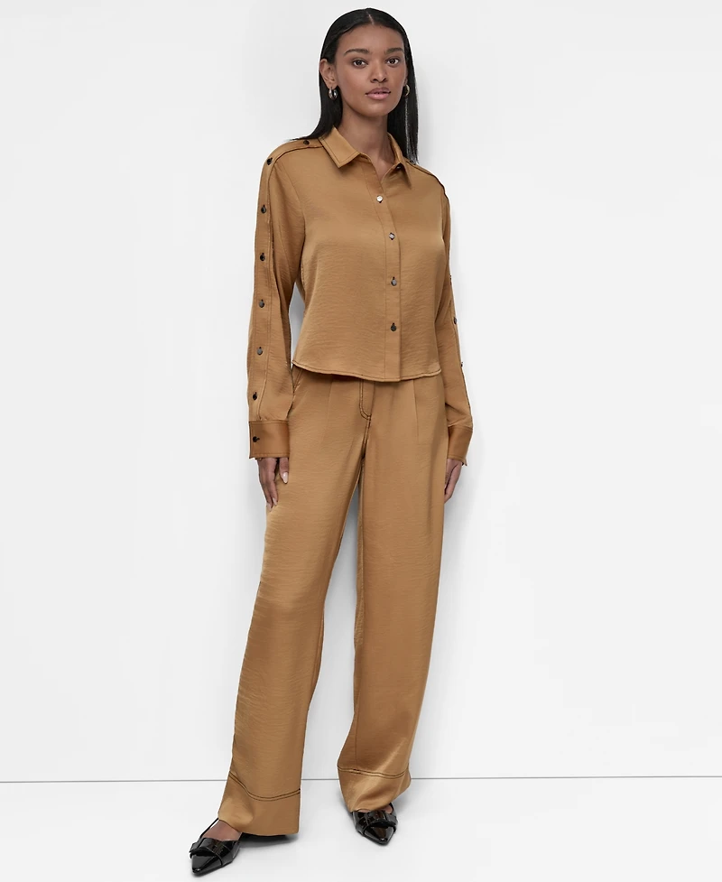 Dkny Women's Glazed Dressing Shirt