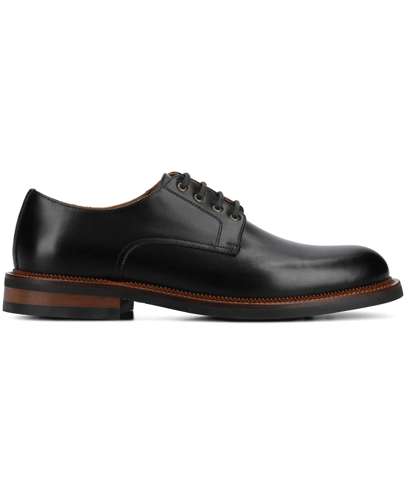 Taft Men's Miles Medium and Wide Width Oxford Dress Shoe