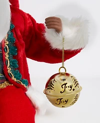 Holiday Lane Heritage African American Sitting Santa Decor, Macy's Exclusive