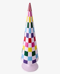 Holiday Lane Whimsy Medium Rainbow Check Tree, Macy's Exclusive
