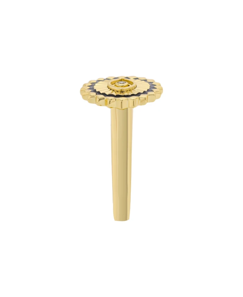 Unwritten Cubic Zirconia Evil Eye Ring