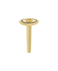 Unwritten Cubic Zirconia Evil Eye Ring