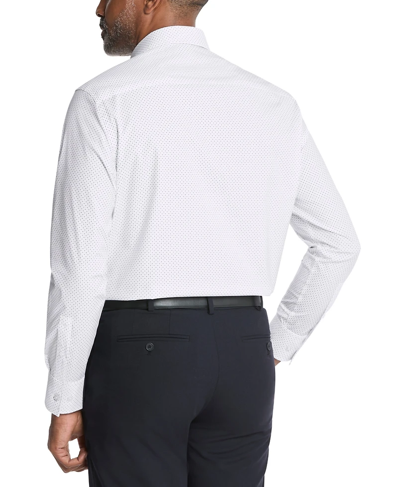Calvin Klein Refined Cotton Stretch Men's Regular Fit Dress Shirt
